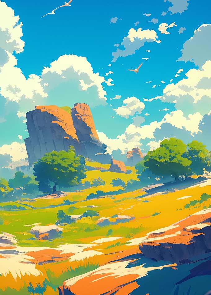 Anime Wonderful Nature