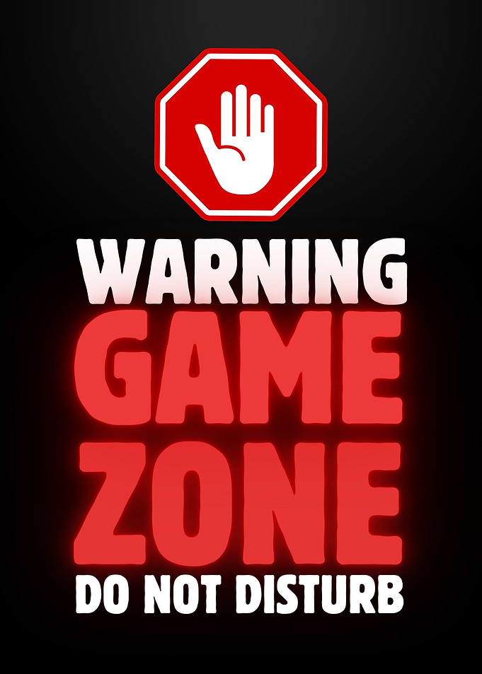 Warning Game Zone