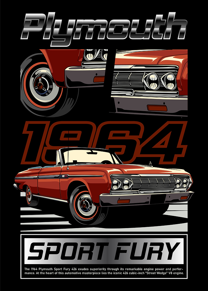 Sport Fury Muscle Car