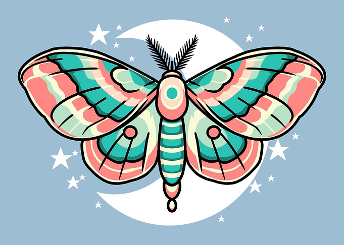 Chinese Moon Moth