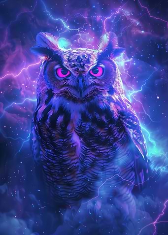 Owl Bird Space