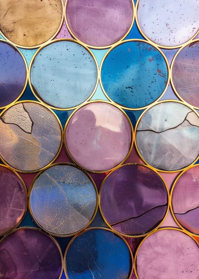 Gold Glass Decor