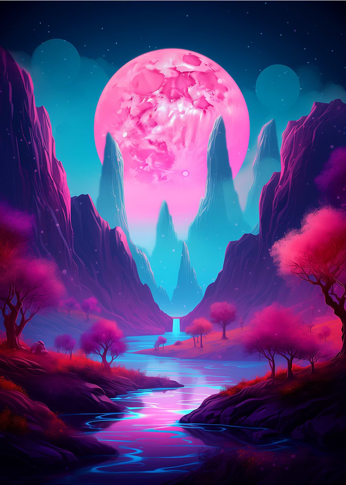 Cherry Blossom Japan Art