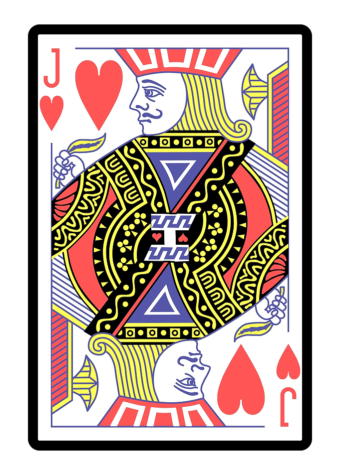 Jack of Hearts Card