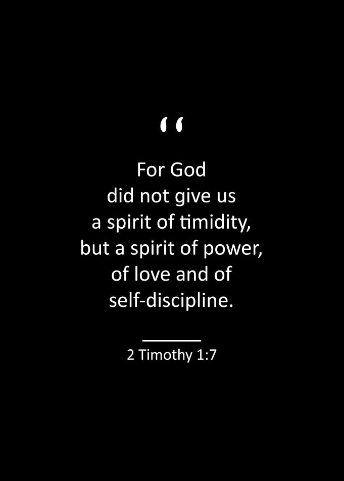 2 Timothy 1 7