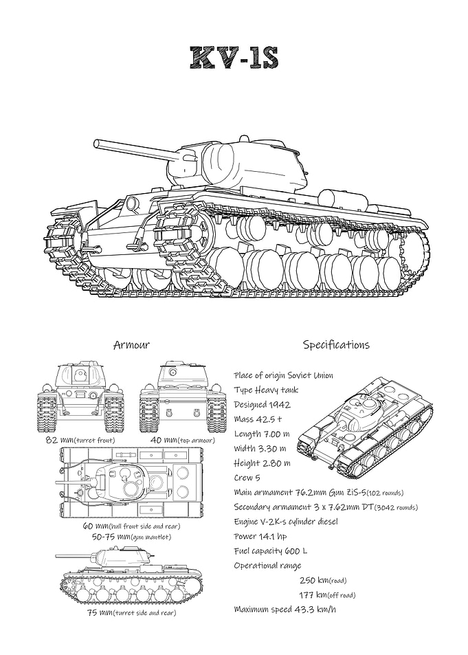 KV1S Soviet tank wot