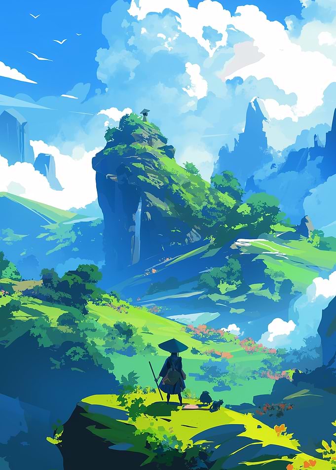 Anime Wonderful Nature