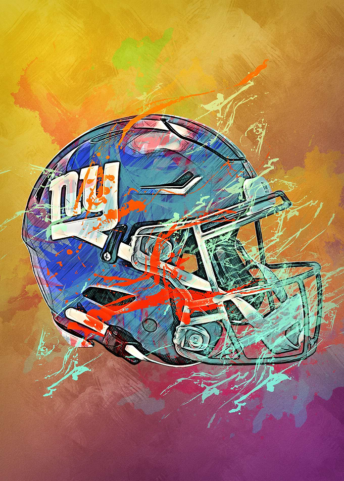 New York Giants Helmet