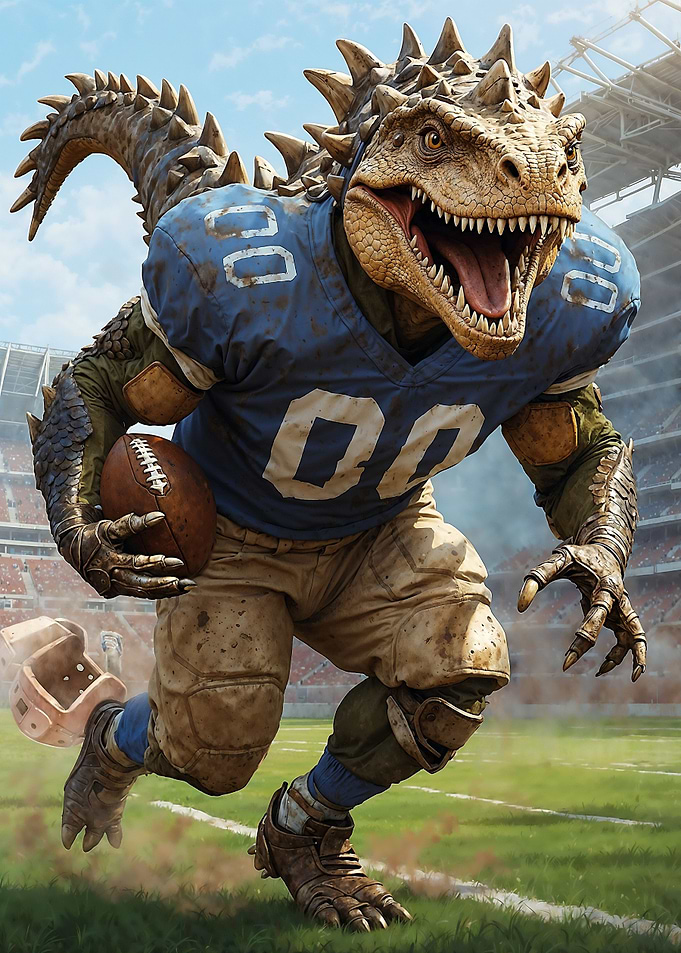 Gridiron Dinosaur Ball