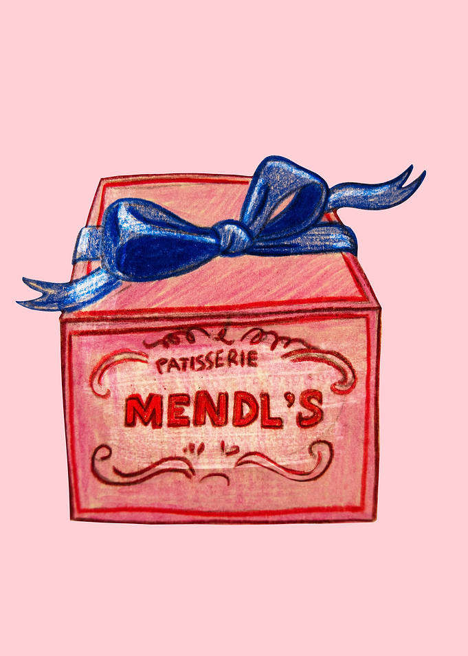 Mendls Cake box