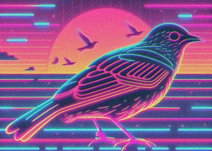 Neon Birds