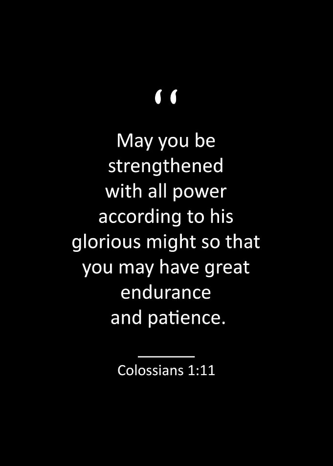Colossians 1 11