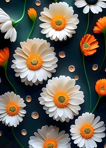 white flower