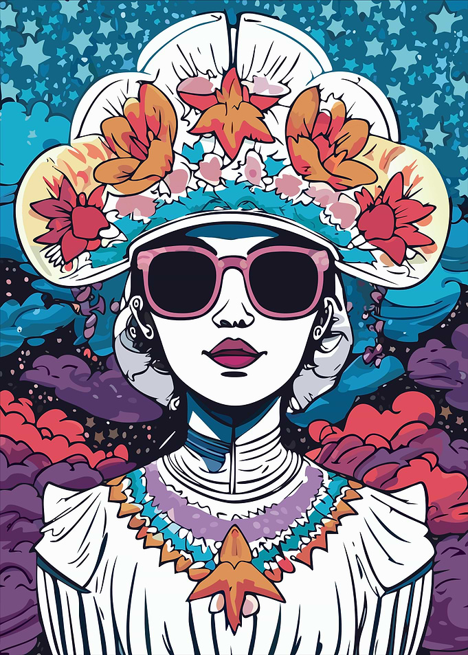 Stylish and Powerful Woman