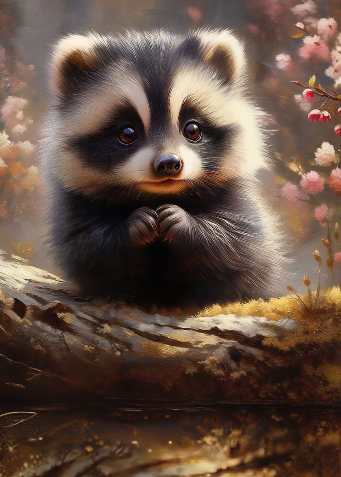 Cute Racoon