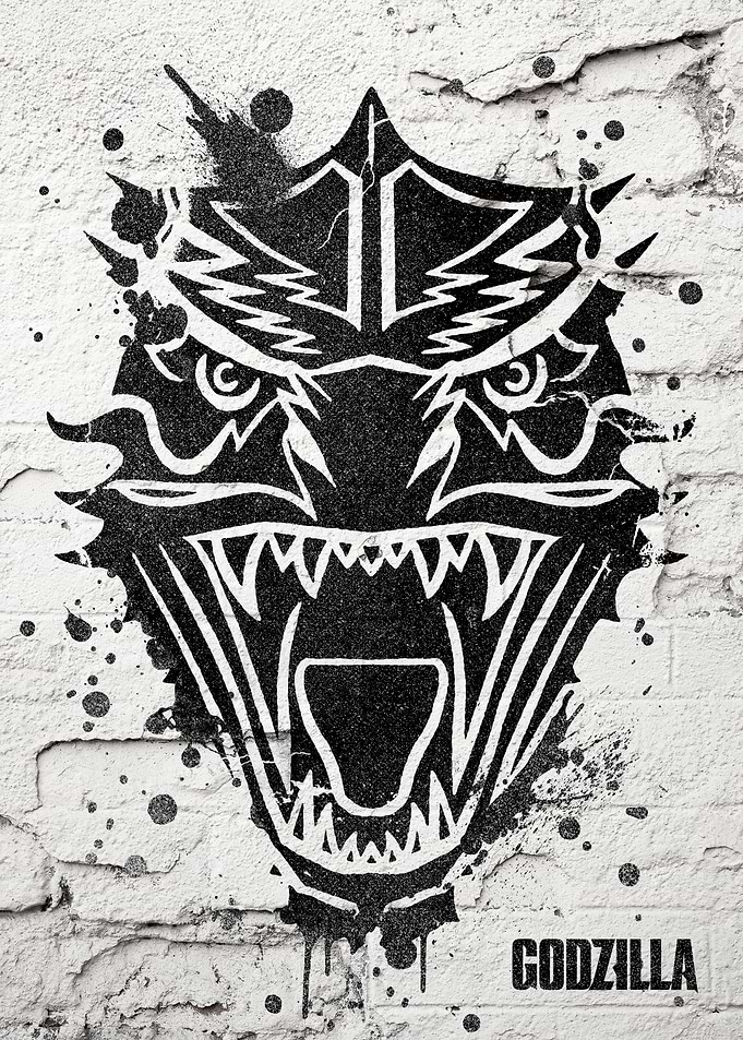 Godzilla Urban Portrait