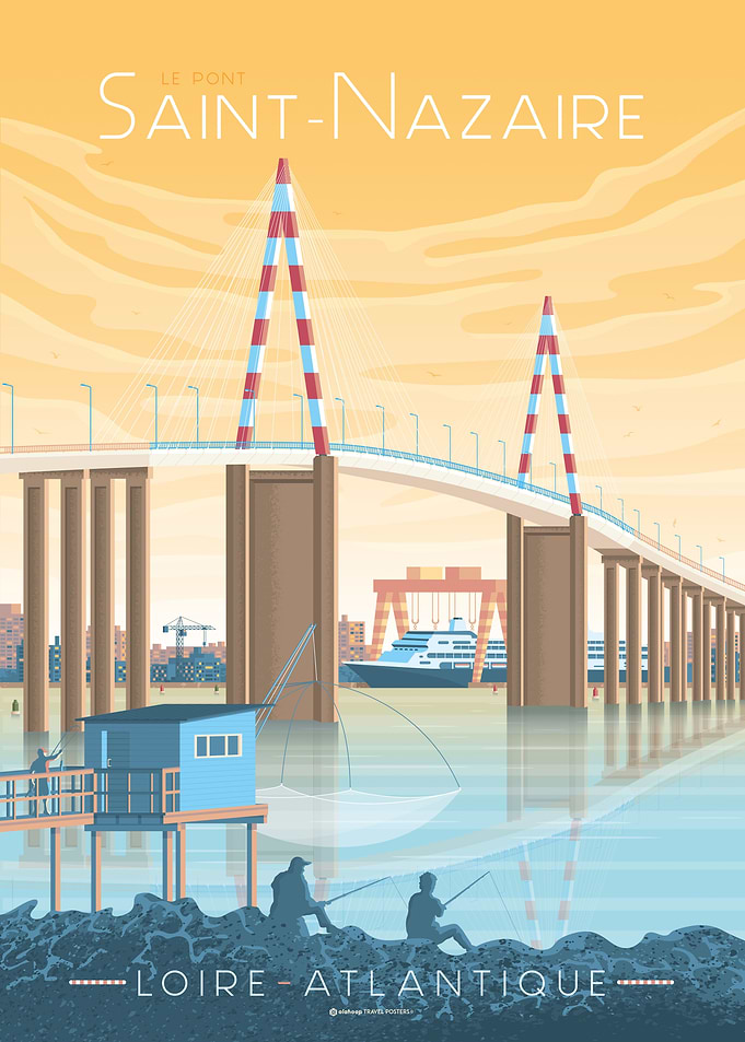 Saint Nazaire Bridge Art