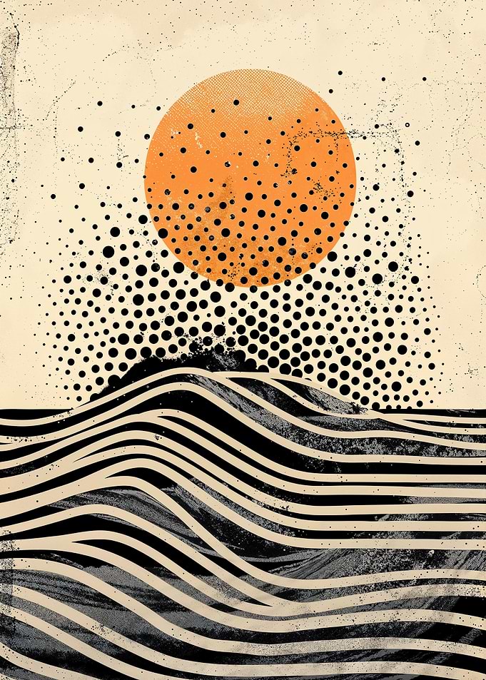 Dot Sun Waves