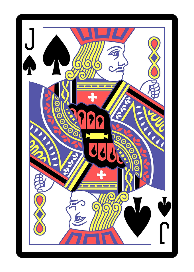 Jack of Spades Card