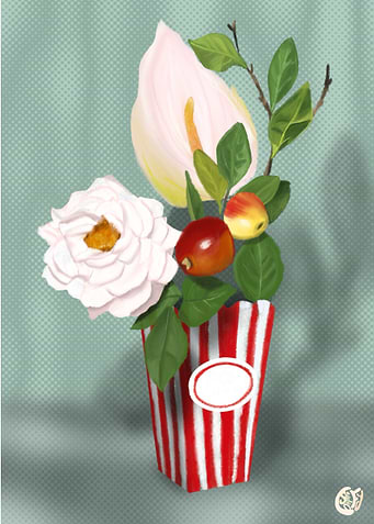Pop Corn Flowers