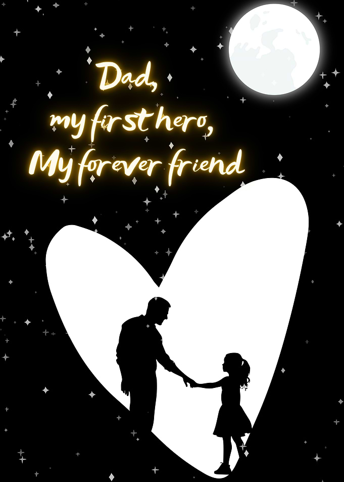 Hero Dad Starry Sky