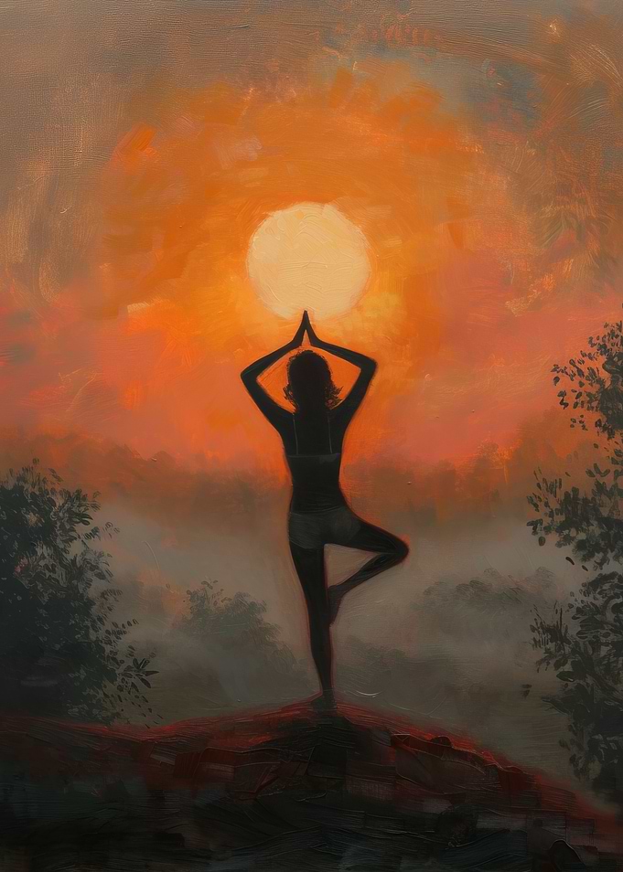 Mountain Sunrise Yoga