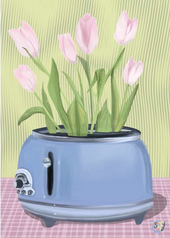 Toaster botanical