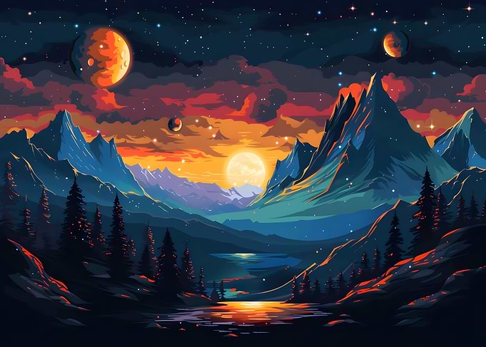 Galactic Sunset