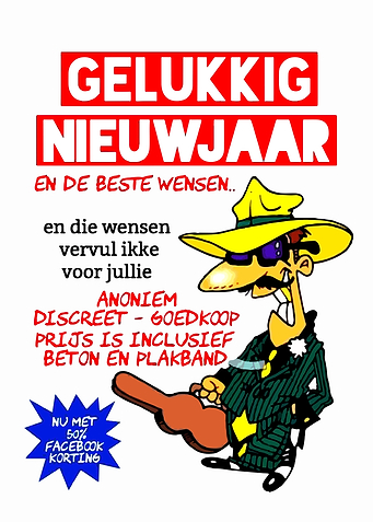 gelukkig nieuwjaar band