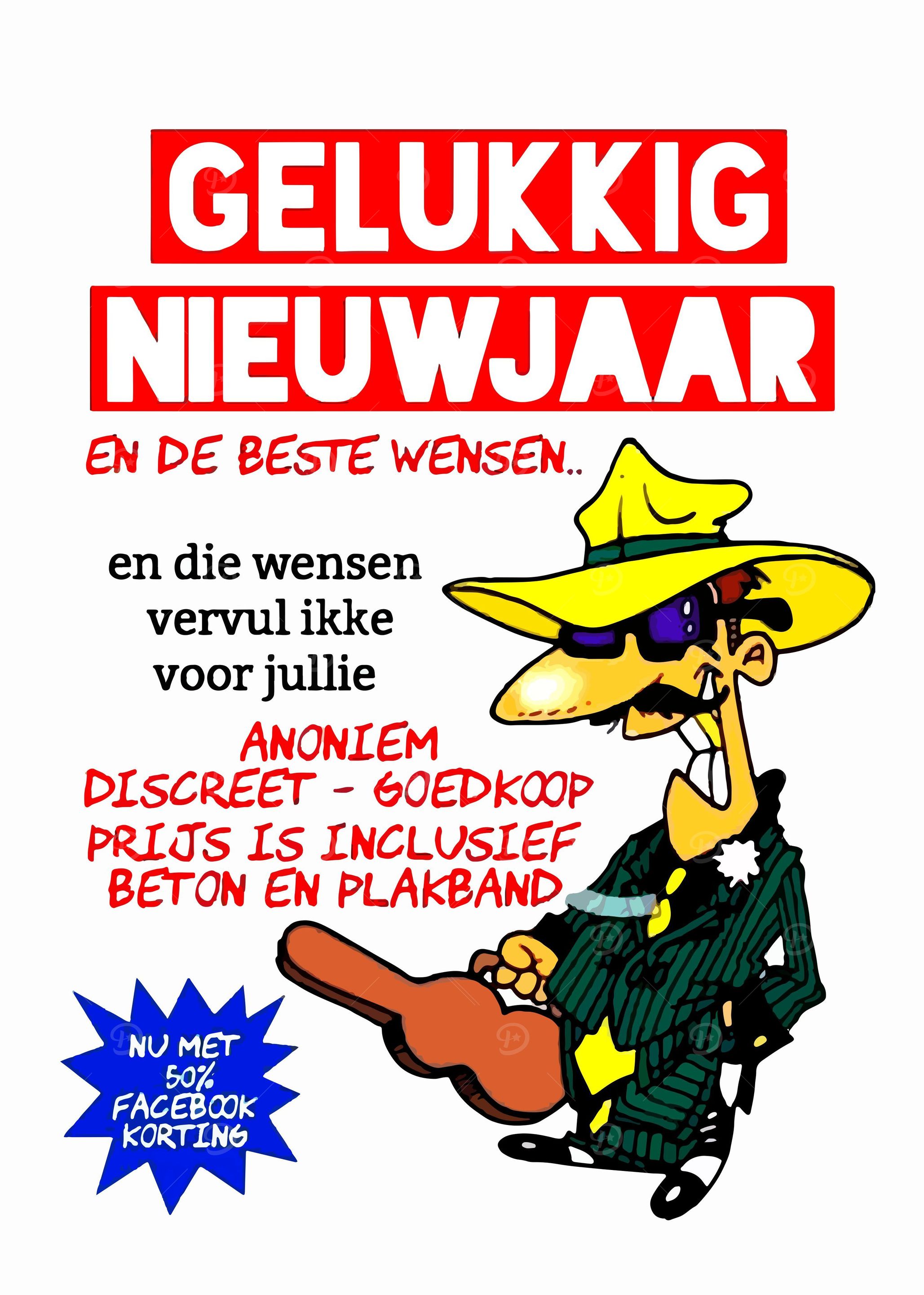 gelukkig nieuwjaar band