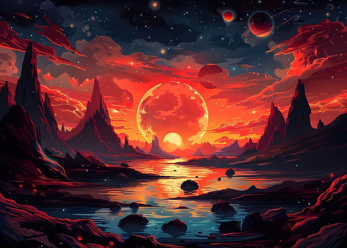 Galactic Sunset