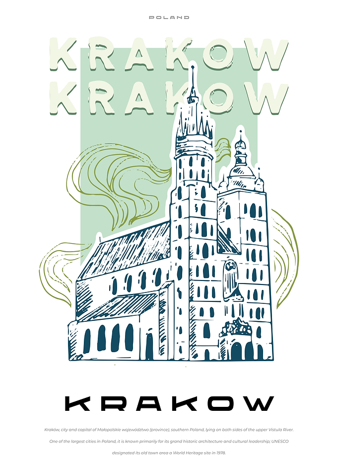 Krakow poland big city