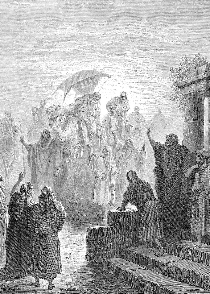 The Meeting of Isaac