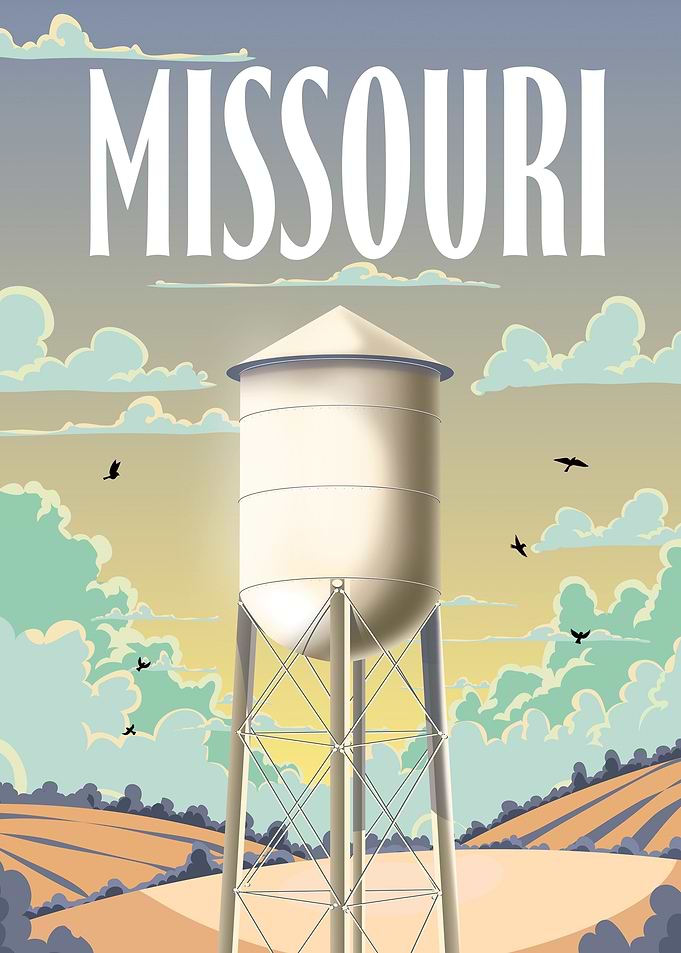 Missouri Travel poster