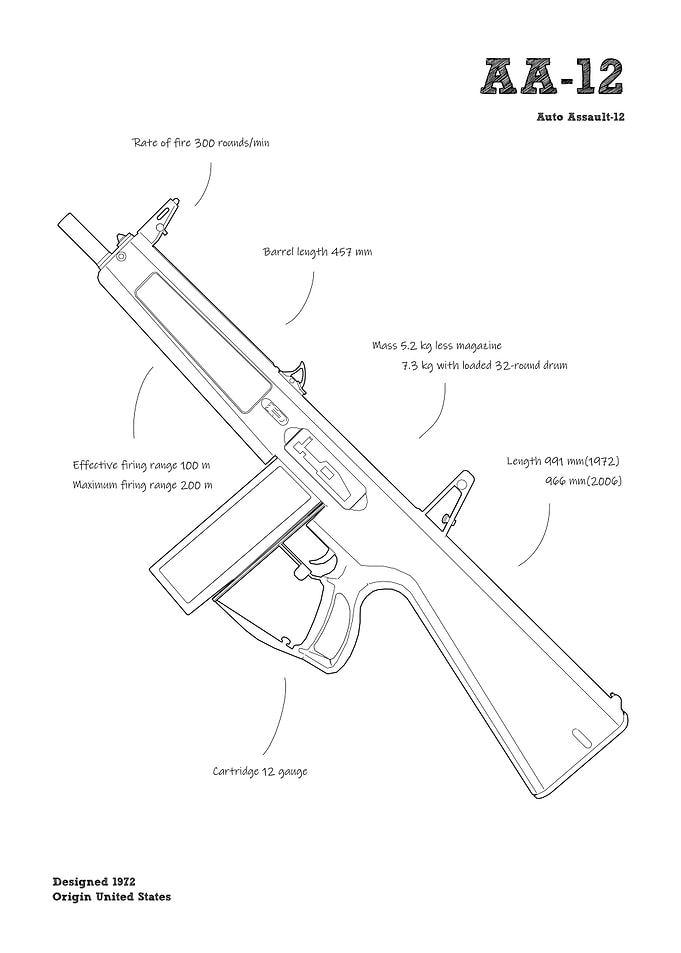 AA12 combat shotgun CoD