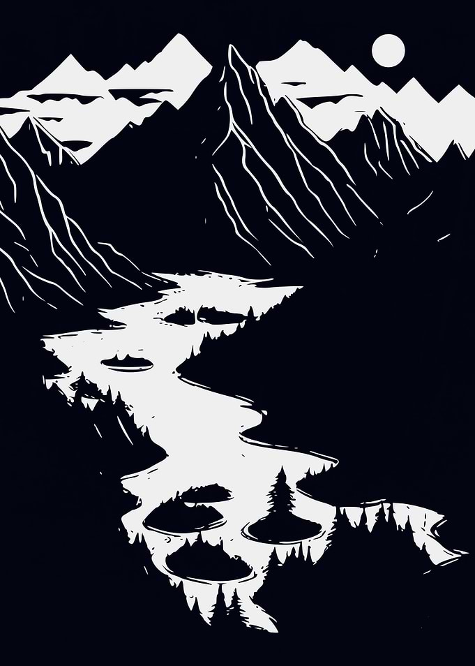Mountains Rivers