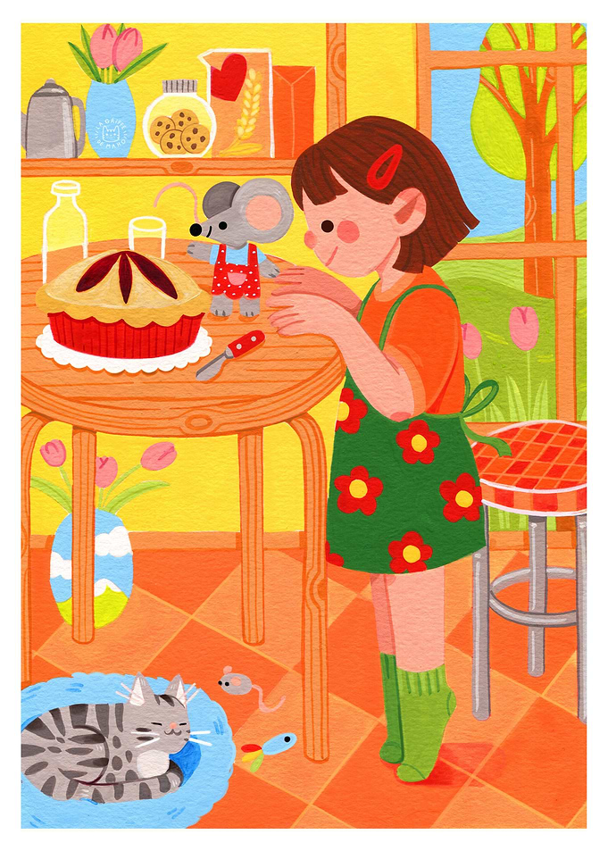 Blueberry pie