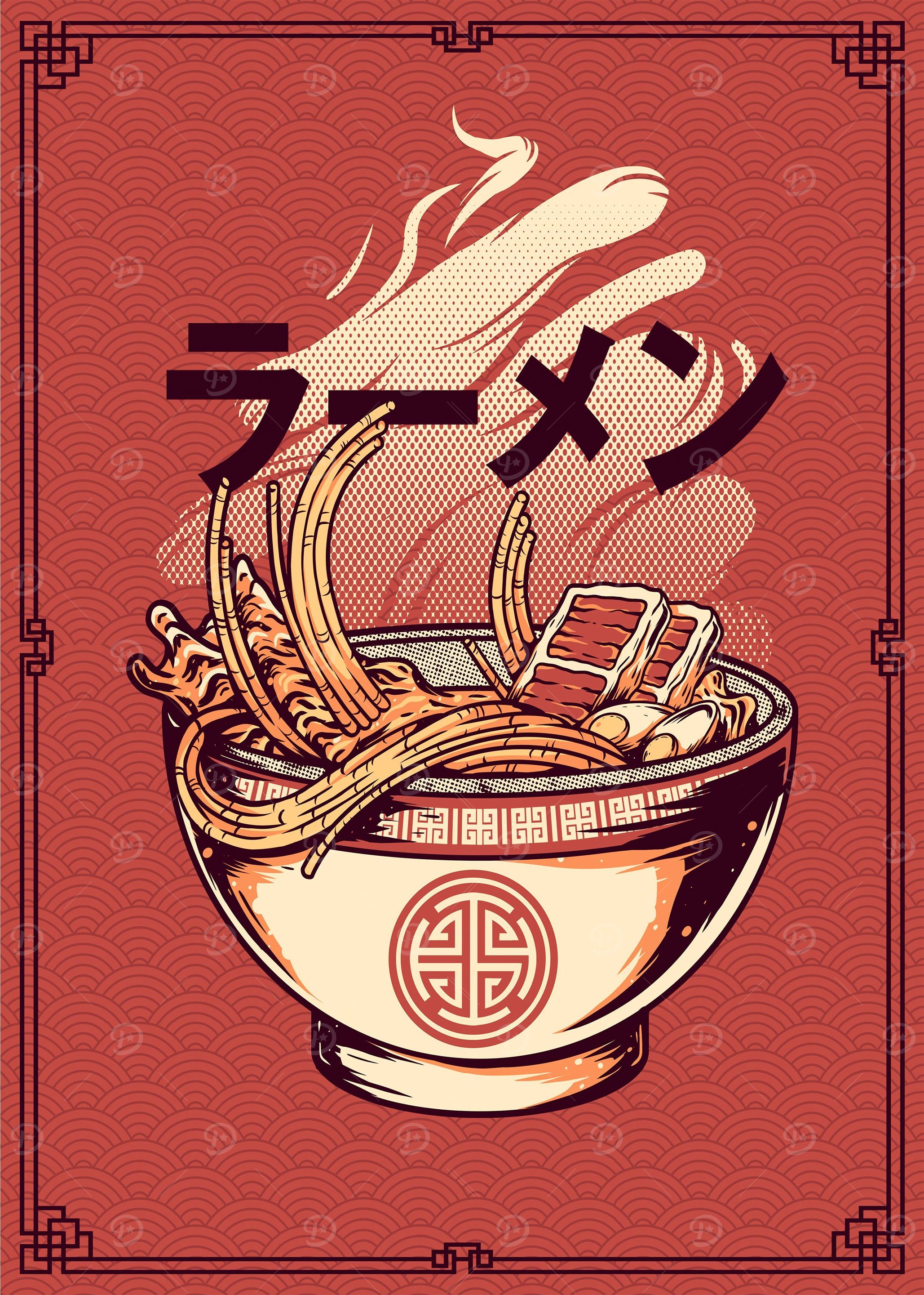 japan ramen minimalist