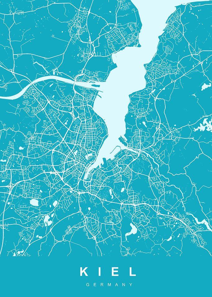 MAP KIEL GERMANY