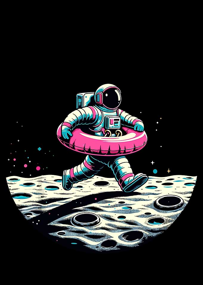 Pool Astronaut Pink Float