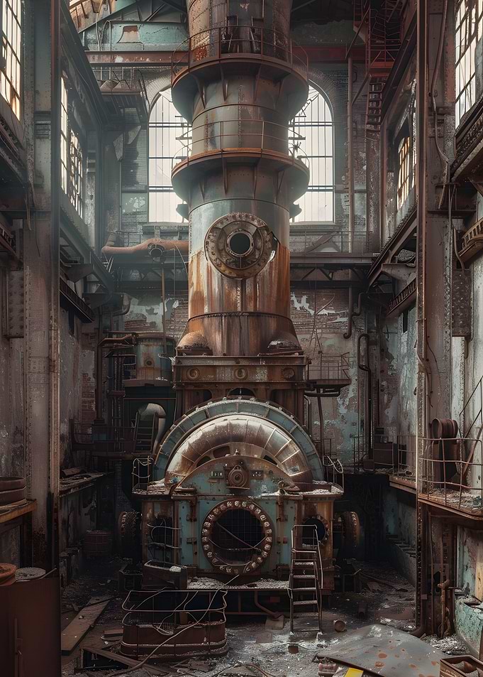 Abandoned Power Plant