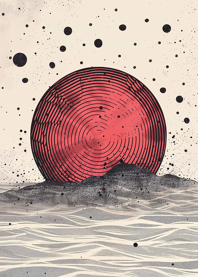 Scarlet Swirl Dunes