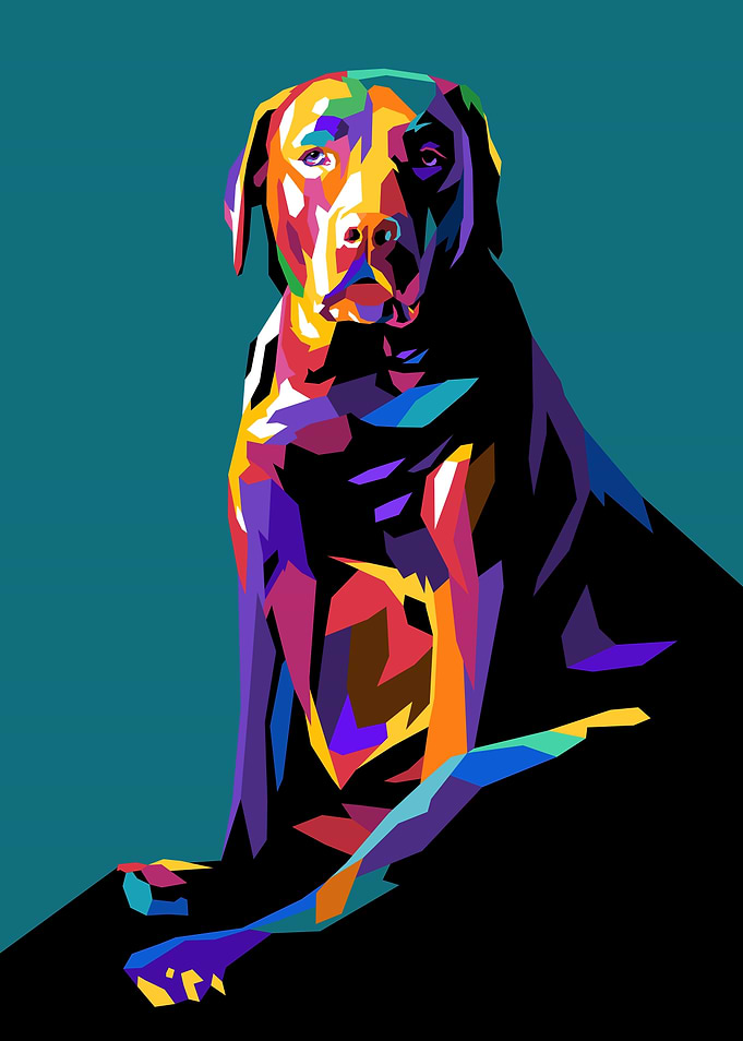 Dog Pop Art