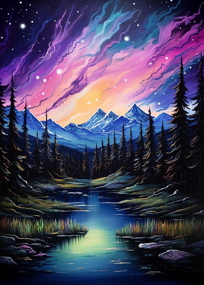 Rocky Mountain Aurora