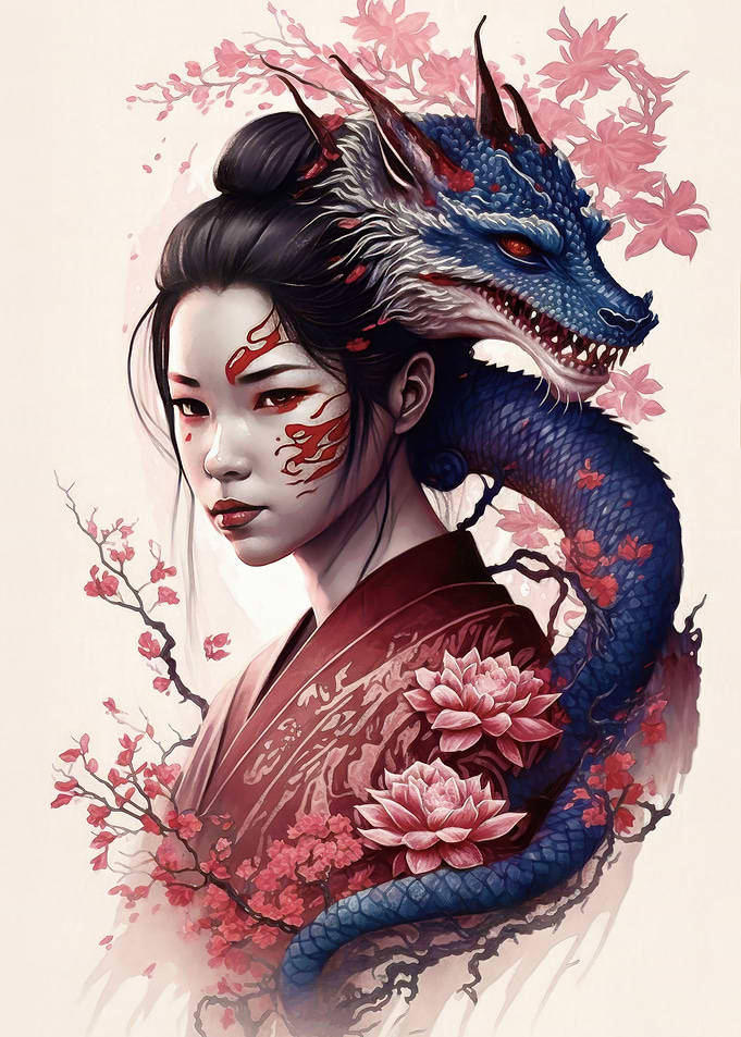 Geisha Dragon