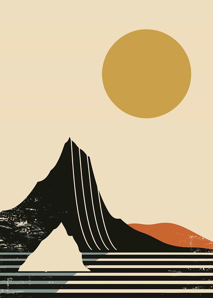 Abstract Landscape Groovy