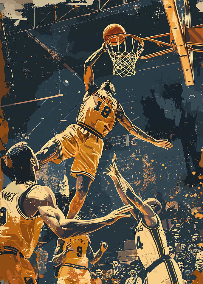 Basketball Sport Vintage