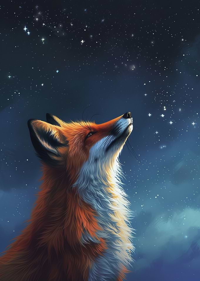 Fox In Forest