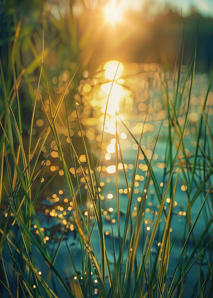 Grass by the Lake