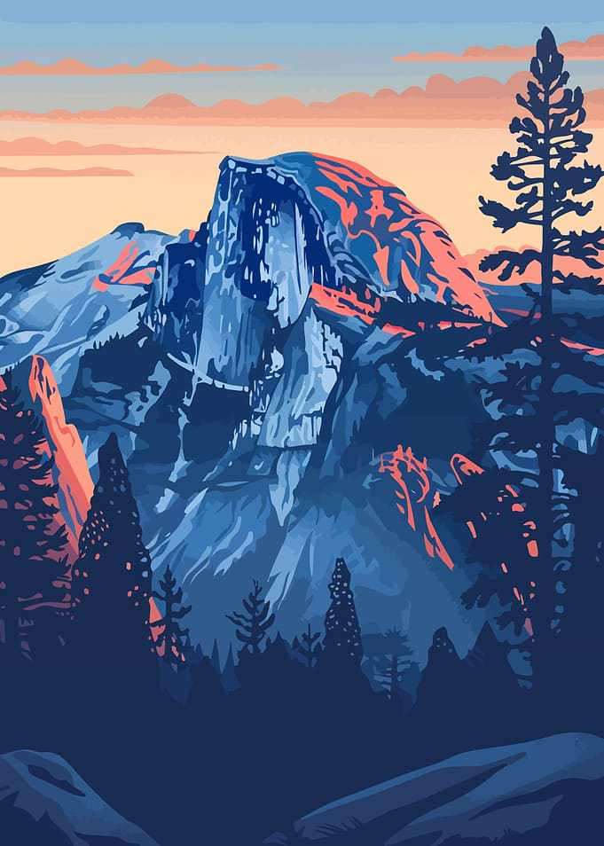 California Yosemite Art